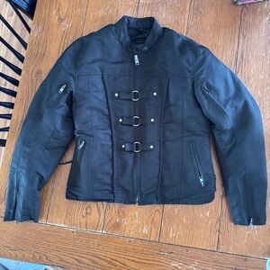 Revolution Gear Black Riding motorcycle Jacket size M